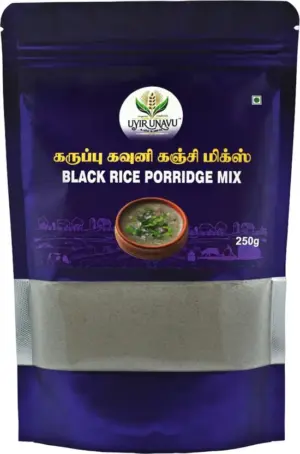 250-karuppu-kavuni-kanji-mix-black-rice-porridge-mix-for-healthy-original-imahggag2jtnpugy Uyir Unavu Organic Foods Karuppu Kavuni Kanji MIx | Black Rice Porridge Mix for Healthy Breakfast 250 g
