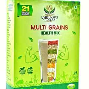 Uyir Unavu Multi Grains Nutrient Rich Health Mix Powder | 21 healthful Natural Ingredients | 100% Natural, Tasty & Nutritious | Rich in Fiber & High Protein | 400g pack