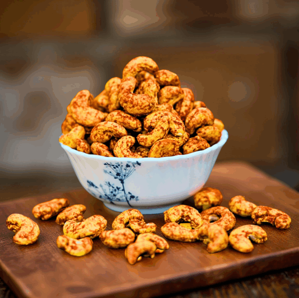 Spicy Roasted Masala Cashew without oil | Crispy & tasty | Roasted Masala Cashew Nuts 250g